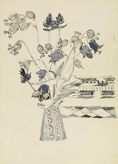 Vase Mit Blumen 3