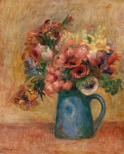 Vase Of Flowers Vase De Fleurs