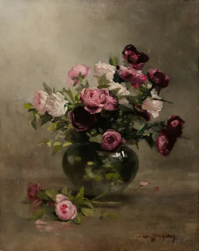 Vase Of Roses 2