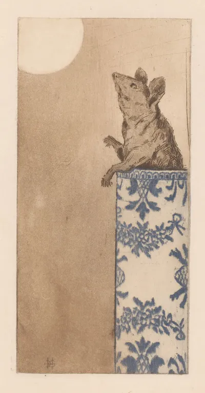 Vase With Mouse