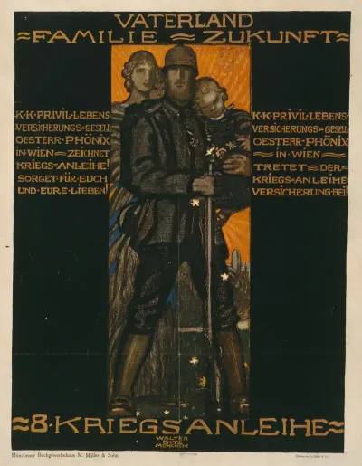 Vaterland Familie Zukunft 8 Kriegsanleihe