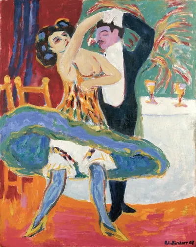 Vaudeville Theater English Dancing Couple