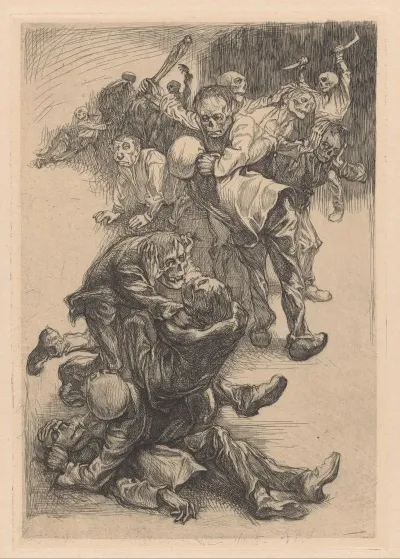 Vechtende Monsters