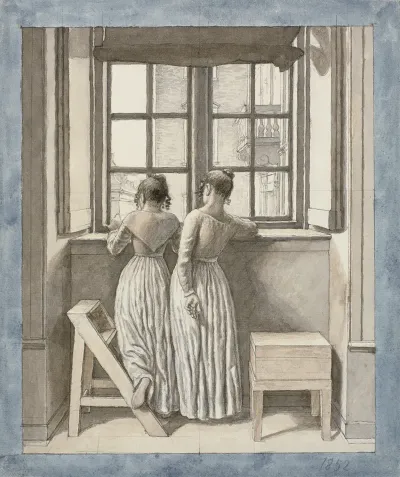 Ved Et Vindue I Kunstnerens Atelier