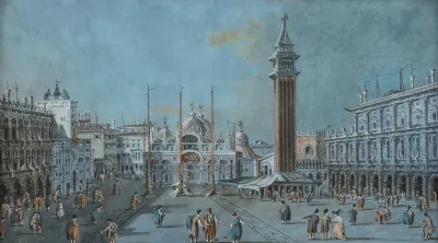 Veduta Della Piazza Di San Marco
