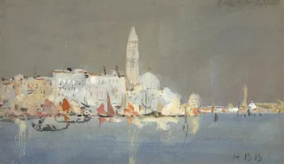 Venetian Capriccio With A Campanile