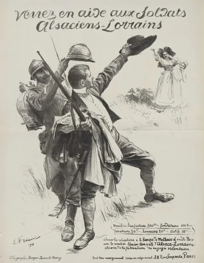 Venez En Aide Aux Soldats Alsaciens Lorrains