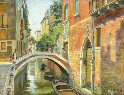 Veneziansk Kanalparti