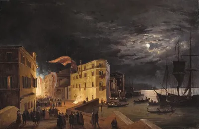 Venice A Nocturnal Festival On Via Eugenia