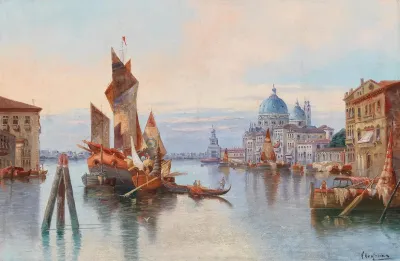 Venice A View Of Santa Maria Della Salute 2