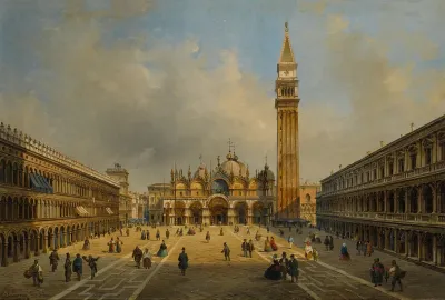 Venice A View Of St Marks Square 2