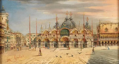 Venice A View Of St Marks Square 3