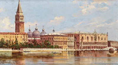 Venice A View Of The Bacino Di San Marco 2
