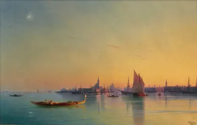 Venice At Sunset