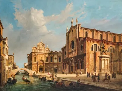 Venice Campo Santi Giovanni E Paolo