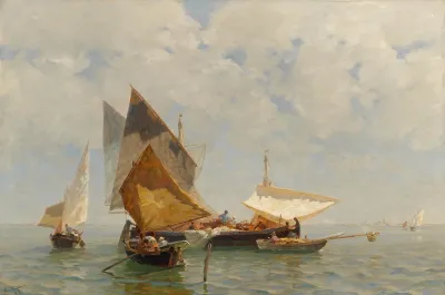 Venice Fisherboat In The Lagoon