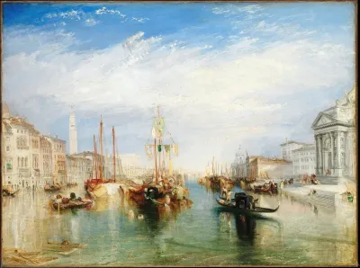 Venice From The Porch Of Madonna Della Salute