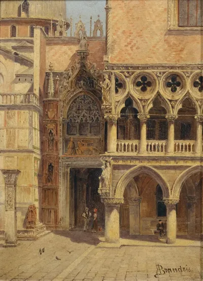 Venice Porta Della Carta Palazzo Ducale