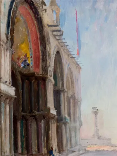 Venice San Marco From The Journey To Italy