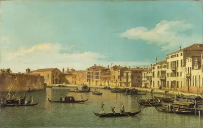 Venice The Canale Di Santa Chiara