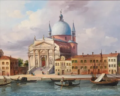 Venice The Chiesa Del Santissimo Redentore