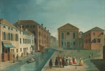 Venice The Church Of San Giuseppe Di Castello