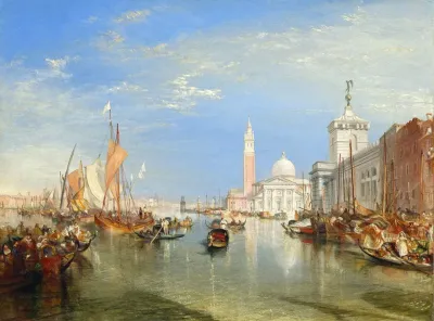 Venice The Dogana And San Giorgio Maggiore