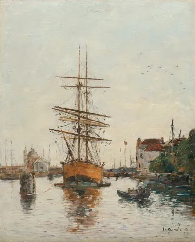 Venise Le Quai De La Giudecca