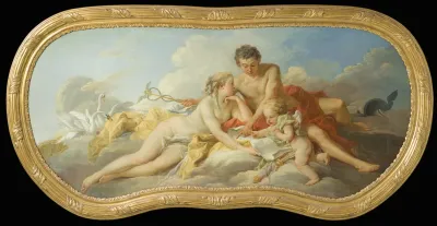 Venus And Mercury Instructing Cupid