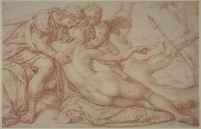 Venus Cupid And Adonis