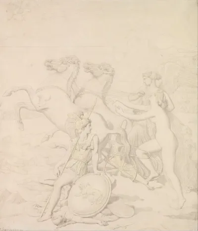 Venus Hurt By Diomedes