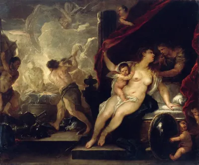 Venus Mars And The Forge Of Vulcan