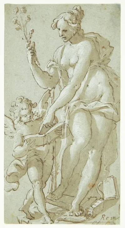 Venus Underviser Amor Der Laeser I En Bog 2