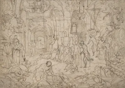 Venus Visiting The Forge Of Vulcan