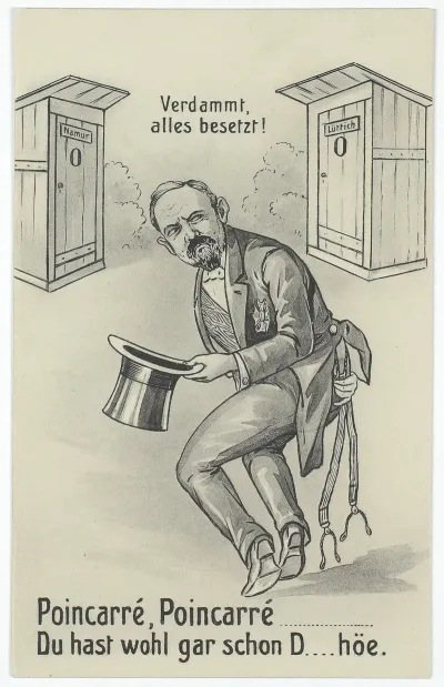 Verammt Alles Besetzt Poincarre Poincarre Du Hast Wohl Gar Schon D Hoe
