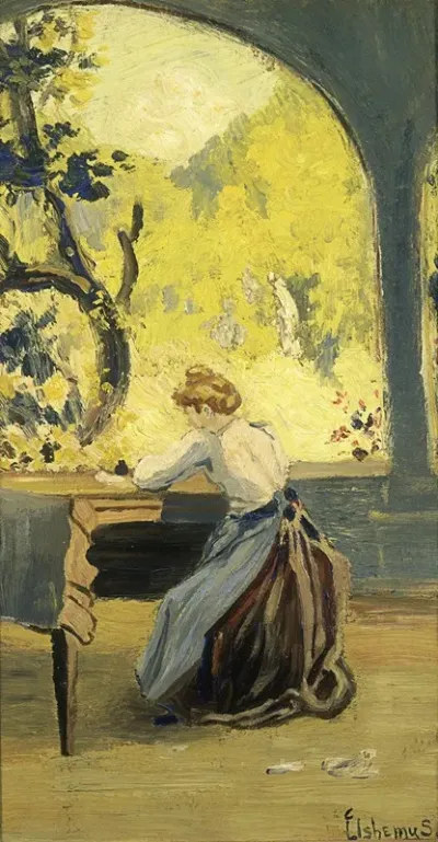 Verandah In Spring