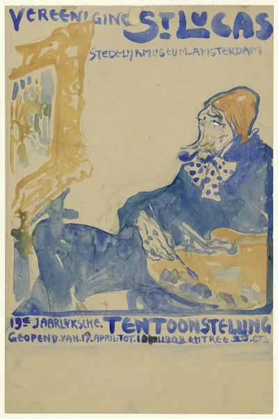 Vereening St Lukas In Het Stedelijk Museum Te Amsterdam