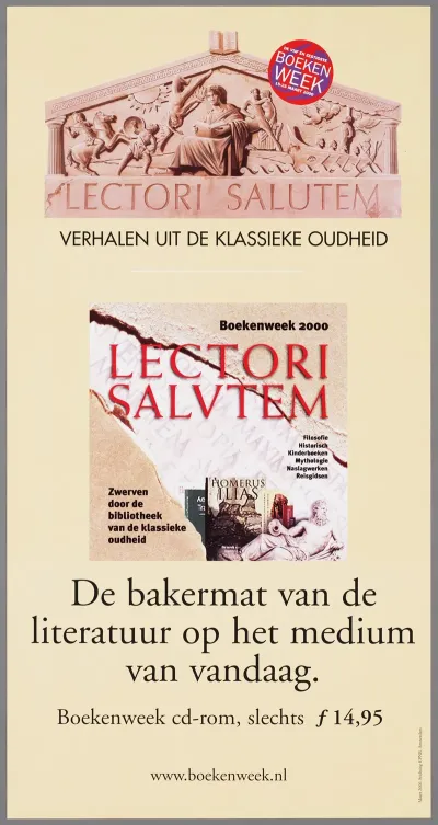 Verhalen Uit De Klassieke Oudheid Boekenweek 2000 Lectori Salvtem De Bakermat Van De Literatuur Op Het Medium Van Vandaag