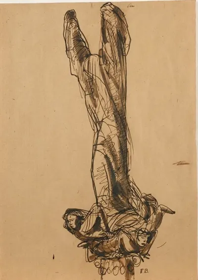 Verhullte Figur