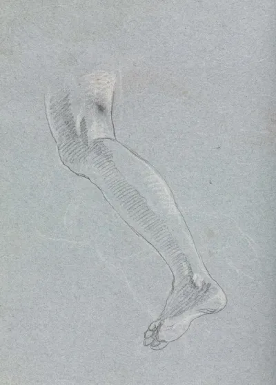 Verona Sketchbook Left Leg Page 28