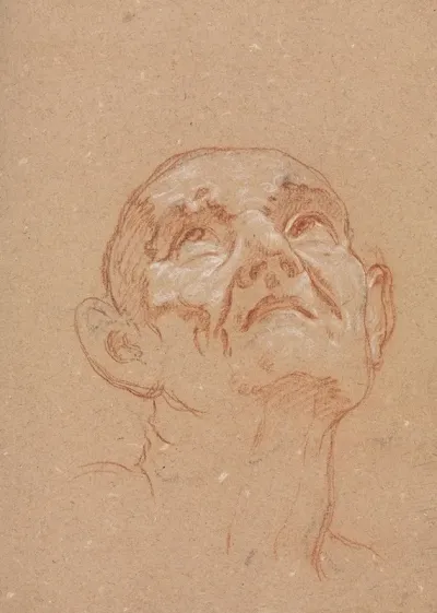 Verona Sketchbook Male Head Page 31