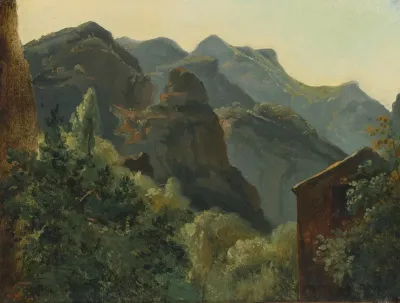 Versant De La Vallee De Saint Vincent Auvergne