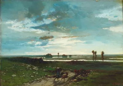 Verso Sera Wild Horses By A River