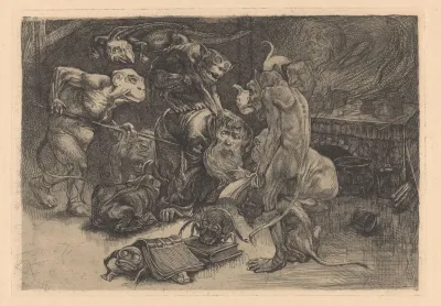 Verzoeking Van De Heilige Antonius