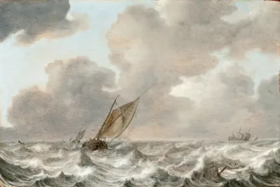 Vessels In A Moderate Breeze