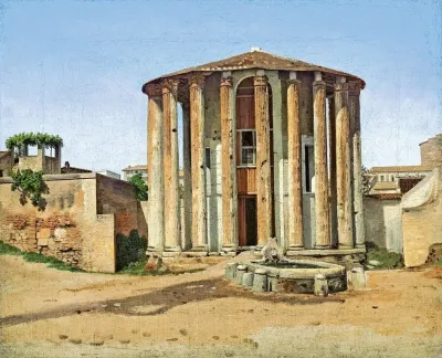 Vesta Temple In Rome