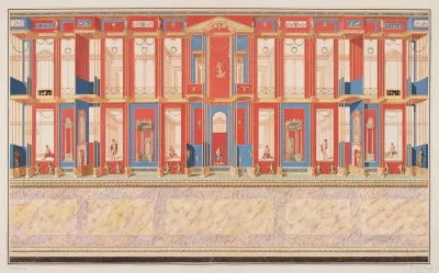 Vestigia Delle Terme Di Tito Wall Ornamentation In Gallery 14