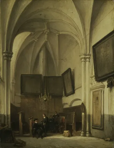 Vestry Of The Church Of St Stephen In Nijmegen