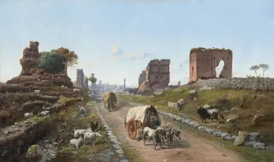 Via Appia Allaltezza Del Iv Miglio