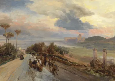 Via Cassia Bei Rom